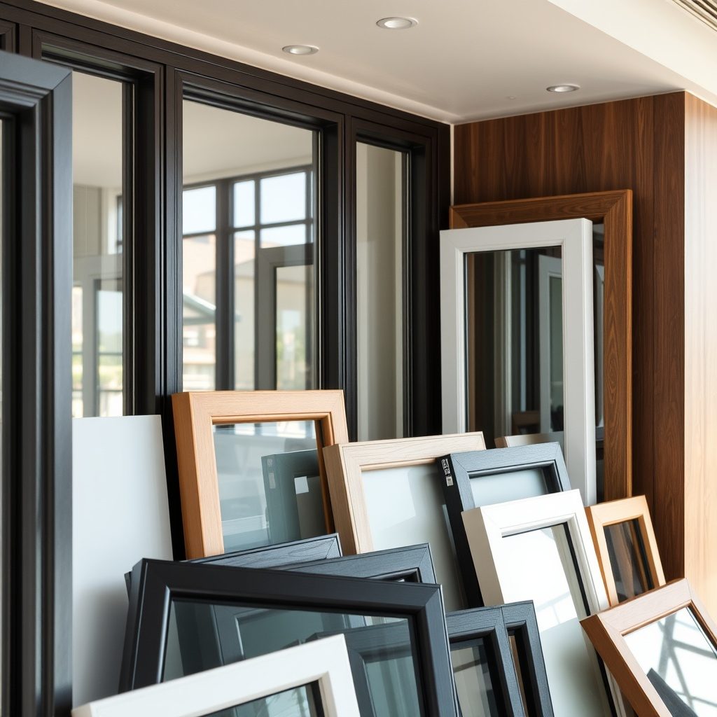 Window frame sample