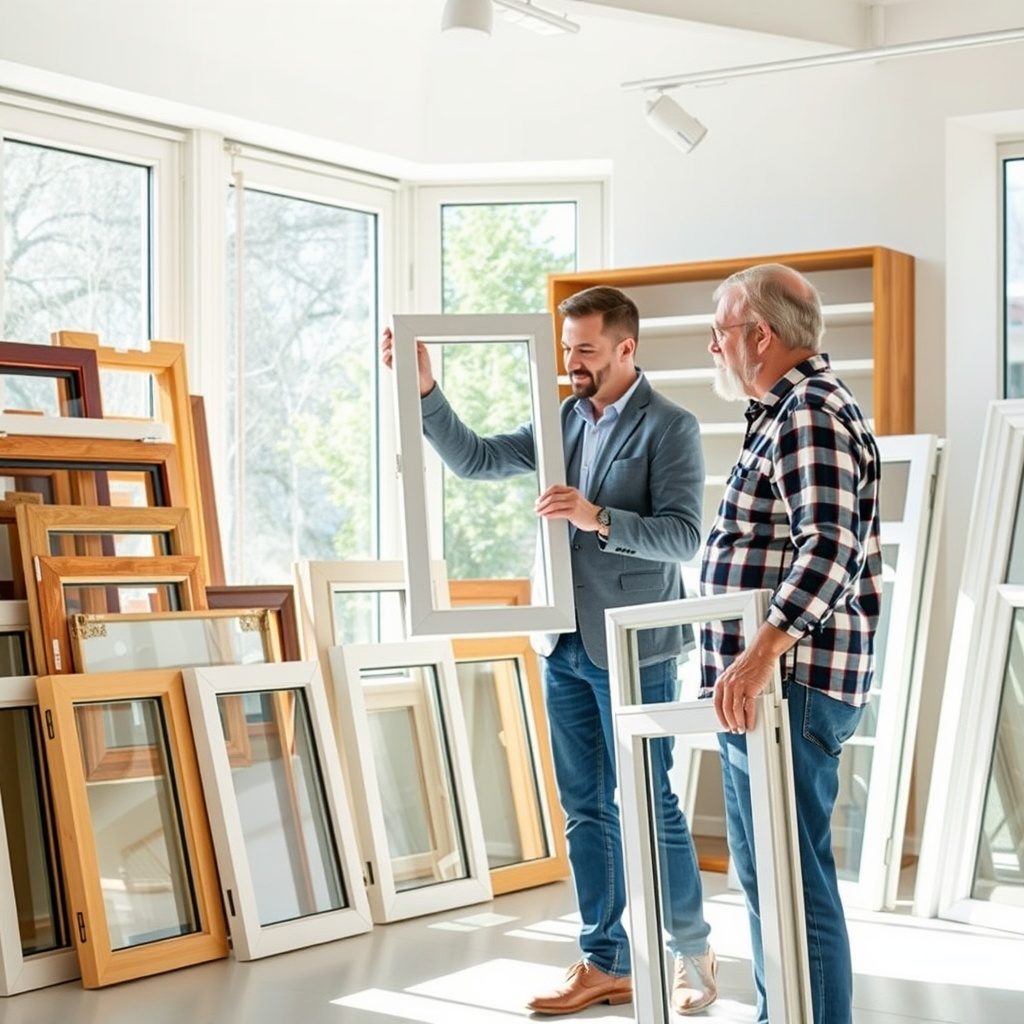 Modern windows showcasing variety