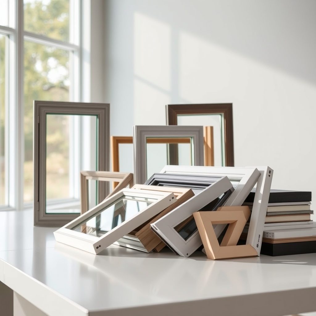 Sample window frame